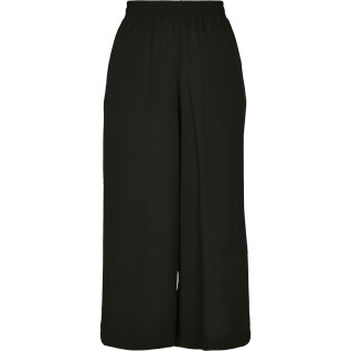 Women's trousers Urban Classics wide viscose culotte
