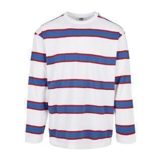 Long sleeve T-shirt Urban Classics light stripe oversized
