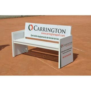 Carrington Advertising Steel Tennis Bench