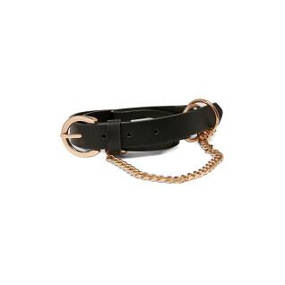 Synthetic leather belt with chain Urban Classics Synthetic