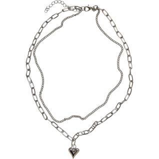 Women's necklace Urban Classics Heart Icon Layering