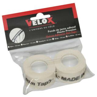 2 pieces on card rim tape Velox 22 mm