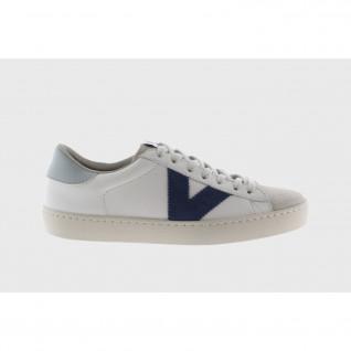 Leather sneakers Victoria berlin constraste (grandes tailles)