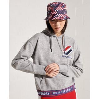 Women's chenille hoodie Superdry Sportstyle