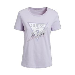 Women's short sleeve T-shirt Guess Cn Icon