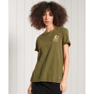 Women's military style T-shirt Superdry Narrative