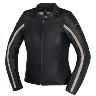 Women's classic motorcycle jacket IXS ld stripe