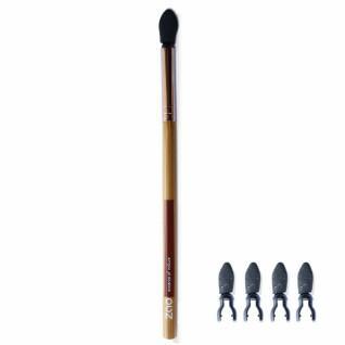 Bamboo brush with four refills for women's blusher Zao