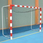Pair of steel competition mobile handball goals Sporti France