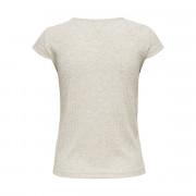 Women's top Only Nella manches courtes col à boutons