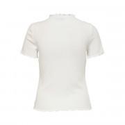 Women's T-shirt Only manches courtes Emma col montant