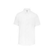 Short sleeve shirt Kariban blanc