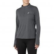 Women's 1/2 zip sweatshirt Asics Silver top