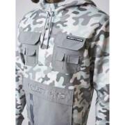 Hoodie print camouflage pockets reflect Project X Paris