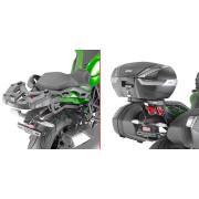 Motorcycle top case support Givi Monokey ou Monolock Kawasaki Ninja H2 SX (18 à 20)