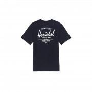 T-shirt Herschel classic logo black/white