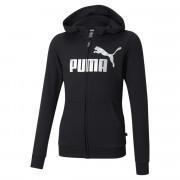 Girl's hoodie Puma ESS+ Logo Full-Zip TR G