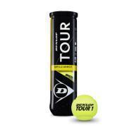 Set of 4 tennis balls Dunlop tour brilliance