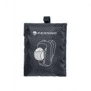 External helmet carrier adaptable to backpacks Ferrino