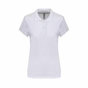 Women's polo shirt Kariban blanc