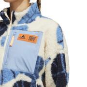 Women's fleece adidas Originals Hoop York City Sherpa