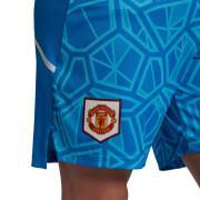 Home goalie shorts Manchester United 22/23