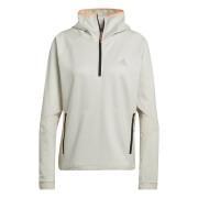 Sweatshirt woman adidas X-City Cold.RDY Running Cover-Up