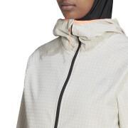 Women's softshell hoodie adidas X-City
