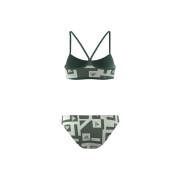 Women's 2-piece graphic swimsuit with logo adidas