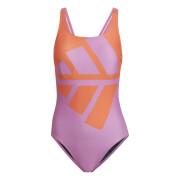 Women's 1-piece graphic swimsuit with logo adidas