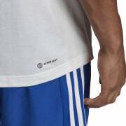 Silicone printed linear logo training shirt adidas Aeroready