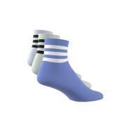 Children's half-socks adidas 3-Stripes Sportswear (x3)