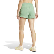 Women's stretch shorts with zipped pocket adidas Pacer Lux