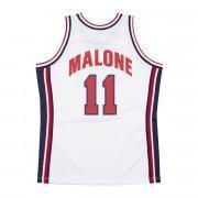 Authentic team home jersey USA Karl Malone 1992