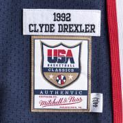 Authentic team jersey USA nba Clyde Drexler