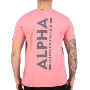 T-shirt printed on the back Alpha Industries