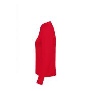 Women's long-sleeved polo shirt B&C 180