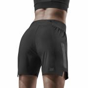 Women's shorts CEP Compression Run loose fit
