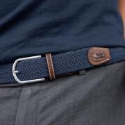Elastic braided belt Billybelt Bleu Ardoise