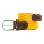 Elastic braided belt Billybelt Jaune Safran