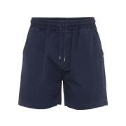 Twill shorts Colorful Standard Organic navy blue