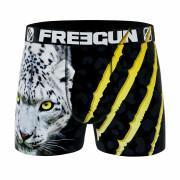 Boxer in recycled polyester with panther print Freegun