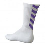 Socks Hummel hmlAUTHENTIC Indoor - blanc/violet