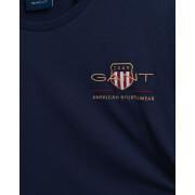 Embroidered T-shirt Gant Archive Shield