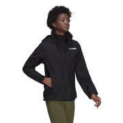 Women's rain jacket adidas Terrex Multi Rain.Rdy Primegreen Two-Layer