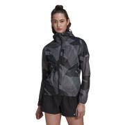Women's rain jacket adidas Terrex Agravic Graphic