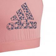 Girl's bra adidas Designed To Move Leopard