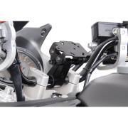 Anti-shock gps motorcycle mount for polished handlebars diam 22mm SW-Motech