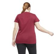 T-shirt large size woman Reebok Graphic Vector