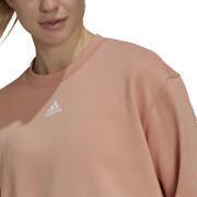 Sweatshirt round neck woman adidas Essentials Relaxed 3-Stripes
